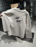 MSS STRIPE LONG TEE