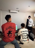 DINO TEE (white/black)