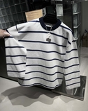 BSS STRIPE LONG TEE