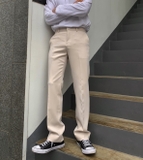ANN PANTS ống suông (kem)