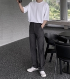 ANN PANTS ống suông (xám)