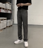 ANN PANTS ống suông (xám)