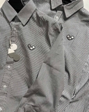 STRIPED MINI LOGO SHIRTS