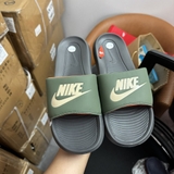 Nike Victori One Slide - Dark Grey Army Green/ Xám Xanh