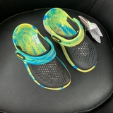 Clog LR Kid -  Đen Camo Neon