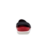 Clog LR - Navy/ Pepper Xanh Đen Đỏ bóp eo