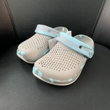 Clog LR Kid - Xám Camo Xanh