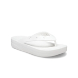 Kẹp Platform Classic - White Trắng Kèm 6 Jibbitz