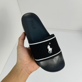 Polo Monolines Classic - Đen Viền Trắng