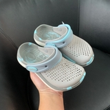 Clog LR Kid - Xám Camo Xanh