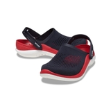 Clog LR - Navy/ Pepper Xanh Đen Đỏ bóp eo