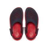 Clog LR - Navy/ Pepper Xanh Đen Đỏ bóp eo