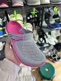 LR Clog Xám Hồng
