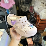 Crocs Baya Band - Roomy Fit Light Pink Rose