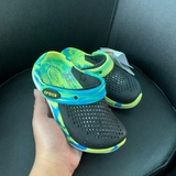 Clog LR Kid -  Đen Camo Neon