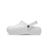Crocs Baya Platform - white Trắng