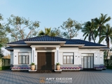 Nhà cấp 4 mái Nhật (C4MN.5)