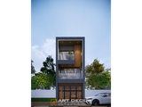 Nhà phố hiện đại 3 tầng (NPH3.38)