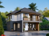 Biệt thự mái Nhật 2 tầng (BTMN2.18)