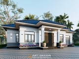 Nhà cấp 4 mái Nhật (C4MN.5)
