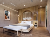 Nội thất Phòng ngủ 3 Resort 2 tầng 2 bể bơi (NGR2.3)