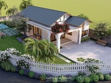 Nhà cấp 4 hiện đại (C4H.9)