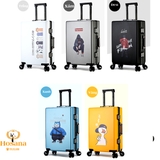 Vali Khung Nhôm Khóa Sập Hình Thời Trang Màu Xanh