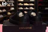 Giày Converse cơ bản, đen full, da