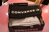 Giày Converse All Star cơ bản trắng cao cổ