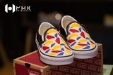 Giày Vans slip-on họa tiết màu sắc