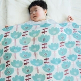 Chăn quấn hình bông hoa Orunet 100% cotton MS: OGHW0815