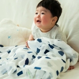 Chăn quấn nhiều họa tiết hiệu Orunet - Imabari Towel - Chất liệu 100% cotton - 100x100cm - OGHW