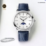 Đồng Hồ Nữ Frederique Constant Pin FC-206MPWD1S6 Slimline Moonphase Sapphire