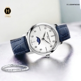 Đồng Hồ Nữ Frederique Constant Pin FC-206MPWD1S6 Slimline Moonphase Sapphire