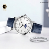 Đồng Hồ Nữ Frederique Constant Pin FC-206MPWD1S6 Slimline Moonphase Sapphire