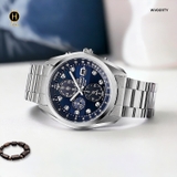 Đồng Hồ Nam Orient Pin Solar Chronograph WV0011TY Alarm Blue