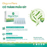Viên đặt âm đạo men vi sinh Obgyne Flora
