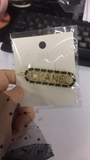 kẹp tóc chanel viền xích  (4/2020)