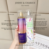 Xịt thơm body mist VANILLA trắng trong