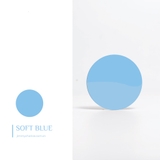 Tròng cận râm Soft blue
