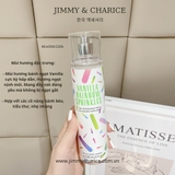 Xịt thơm body mist VANILLA trắng trong
