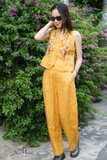 MaxMessi - MINET Quần linen tưng cao cấp ống suông
