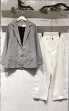 Áo vest linen túi nổi 1 lớp DEC- MaxMessi