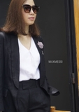 Áo Vest Linen cổ ve trơn DION  - MaxMessi