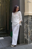 A319 Áo JULIET linen thêu tay thủ công
