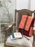 A205- SHEMZ Balo canvas phối màu