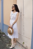 G92 Đầm linen JULIET thêu tay thủ công
