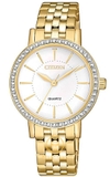 ĐỒNG HỒ NỮ CITIZEN QUARTZ WHITE DIAL LADIES WATCH EL3042-84A