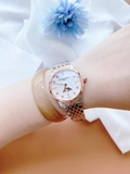 ĐỒNG HỒ NỮ FREDERIQUE CONSTANT FC-206MPWD1S2B SLIMLINE MOONPHASE QUARTZ 30MM