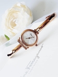 ĐỒNG HỒ NỮ SALVATORE FERRAGAMO SFIK01220 GANCINO BANGLE PINK TONE